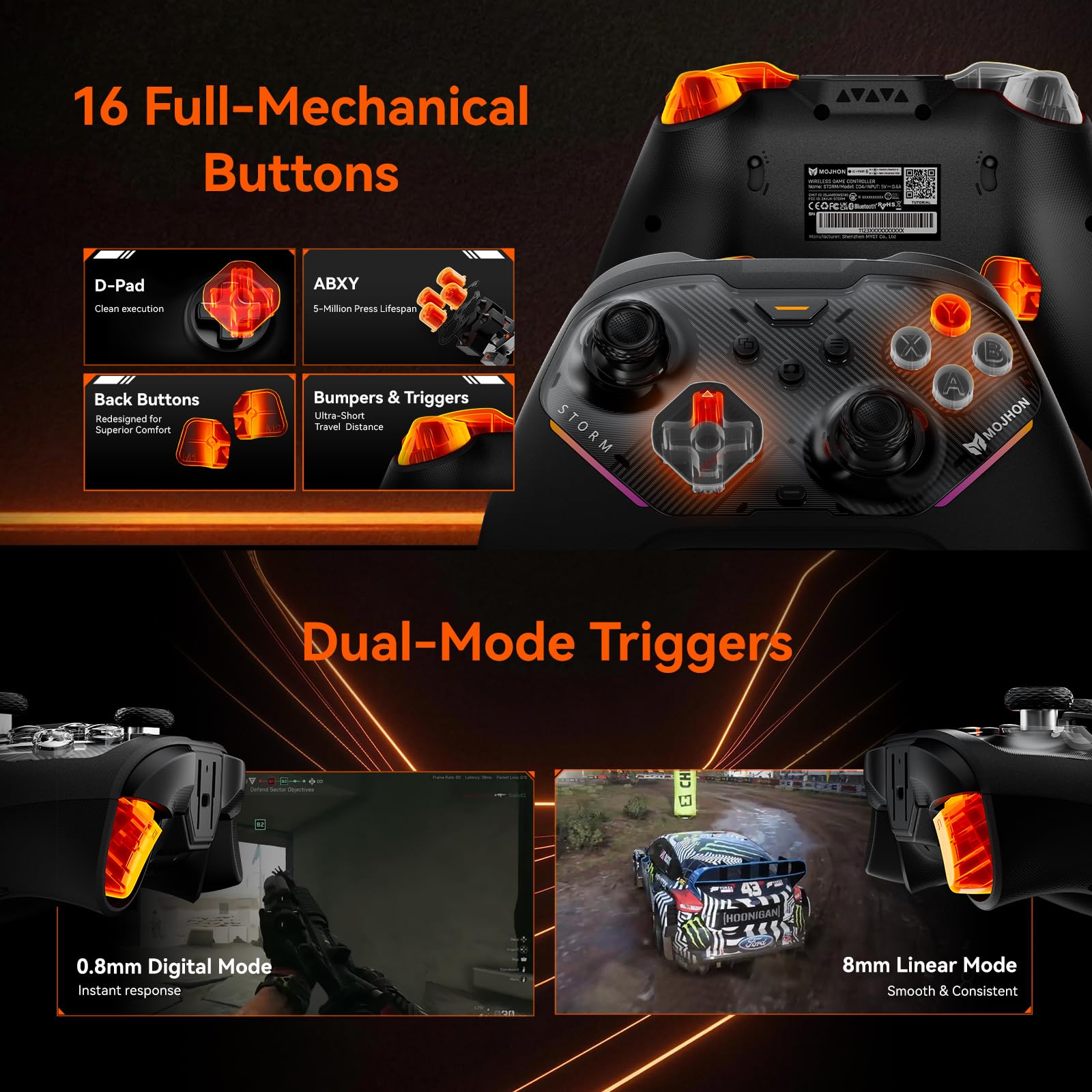Amazon.com: BIGBIG WON Storm(Gale2) Wireless PC Controller